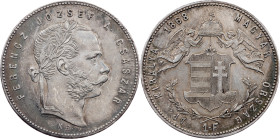 Franz Joseph I, 1 Forint 1868, KB, Kremnitz