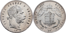 Franz Joseph I, 1 Forint 1869, KB, Kremnitz