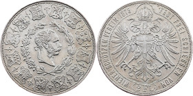 Franz Joseph I, 2 Gulden 1873, Kolářský