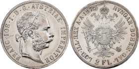 Franz Joseph I, 2 Gulden 1878, Vienna