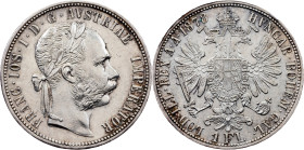 Franz Joseph I, 1 Gulden 1878, Vienna