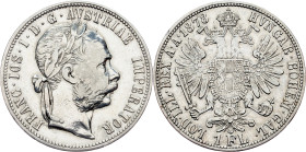 Franz Joseph I, 1 Gulden 1878, Vienna