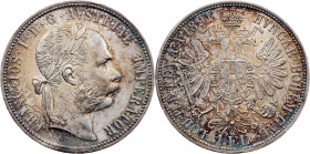 Franz Joseph I, 1 Gulden 1891, Vienna