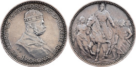 Franz Joseph I, 1 Korona 1896, KB, Kremnitz