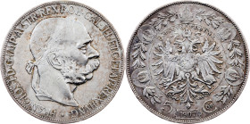 Franz Joseph I, 5 Kronen 1907, Vienna
