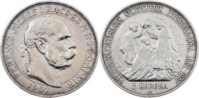 Franz Joseph I, 5 Korona 1907, KB, Kremnitz
