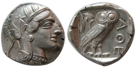 ATTICA, Athens. 440-404 BC. AR Tetradrachm.