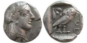 ATTICA, Athens. 440-404 BC. AR Tetradrachm.