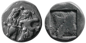 MACEDON, “Lete”. Circa 525-480 BC.  AR Stater.