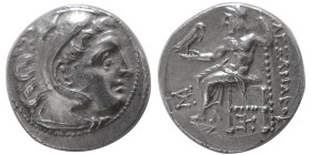 KINGS of MACEDON, Alexander III. 336-323 BC. Silver Drachm