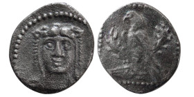 CILICIA, Uncertain mint. Circa 4th century BC. AR Obol.