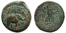 SYRIA, Seleukid Kings. Antiochos IV . 175-164 BC. Æ. Ekbatana.