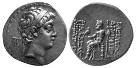 SYRIA, Seleukid Kings. Demetrios II. First Reign, AR Drachm. Scarce.