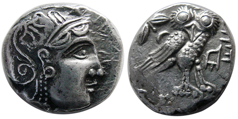 ARABIA, Southern. Qataban. Unknown Ruler(s). Circa 350-320/00 BC. AR Tetradrachm...