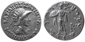 BAKTRIAN KINGS, Menander I Soter, Ca. 165/55-130 BC. AR Drachm