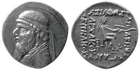 KINGS of PARTHIA, Mithradates II, 121-91 BC. AR Drachm