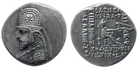 KINGS of PARTHIA, Mithradates III. 87-80 BC. AR Drachm