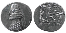 KINGS of PARTHIA, Mithradates IV. 58/7-55 BC. AR Drachm