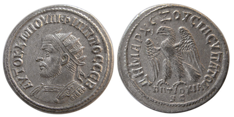 SYRIA, Seleucis and Pieria. Antioch. Philip I. AD. 244-249. Billon Tetradrachm (...