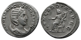 ROMAN EMPIRE, Otacilia Severa. 244-246 AD. AR Antoninianus