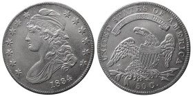 UNITED STATES, 1834 Capped Bust. Half Dollar.