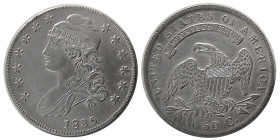 UNITED STATES, 1835 Capped Bust. Half Dollar.