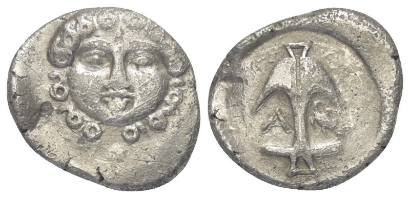 Thrakien. Apollonia Pontika.

 Drachme (Silber). Ca. 4. Jhdt. v. Chr.
Vs: Kop...