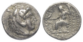 Königreich Makedonien. Alexander III. der Große (336 - 323 v. Chr.).

 Hemidrachme (Silber). Ca. 325 - 323 v. Chr. Babylon.
Vs: Kopf des jugendlich...