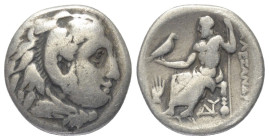 Königreich Makedonien. Alexander III. der Große (336 - 323 v. Chr.).

 Drachme (Silber). Ca. 323 - 317 v. Chr. Abydos.
Vs: Kopf des jugendlichen He...