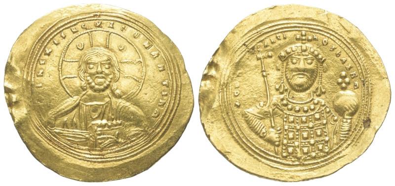 Constantinus IX. Monomachos (1042 - 1055 n. Chr.).

 Histamenon nomisma (Gold)...