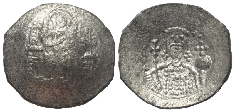 Alexius I. Comnenus (1081 - 1118 n. Chr.).

 Aspron Trachy (Billon). 1092 - 11...