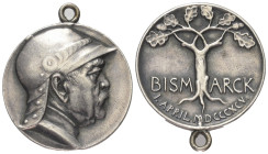 Deutschland. Kaiserreich. Persönlichkeiten.

 Medaille (Silber). 1895.
Otto von Bismarck (1815-1898). Anlässlich seines 80. Geburtstages.
Medaille...
