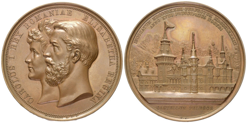 Rumänien. Karl I. (1881 - 1914).

 Medaille (Kupfer). 1883. Wien.
Auf die Vol...