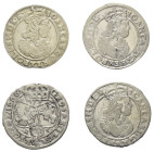 Europa - Lots.


Polen. Königreich. 
Johann II. Kasimir (1649-1668).

Lot (4 Stück): Sechsgröscher (Szostak, Silber). 1666 AT.

24-25 mm.

K...