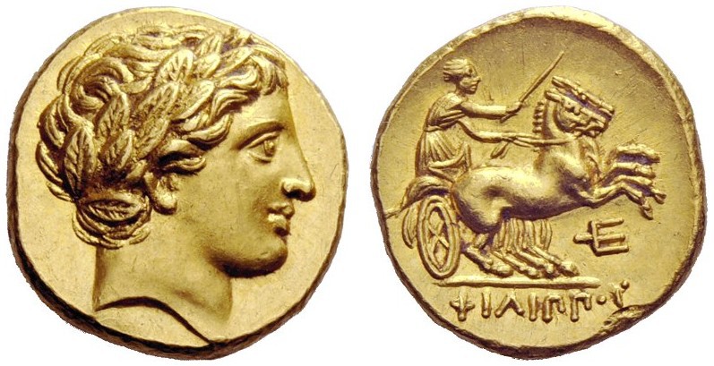 GREEK COINS 
 Philip II, 359 – 336 and posthumous issues 
 Stater, Amphipolis ...