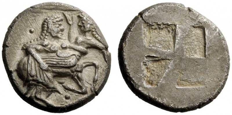 GREEK COINS 
 Thraco-Macedonian Tribes, The Orreskii 
 Stater late sixth-early...