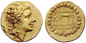 GREEK COINS 
 Kingdom of Pontus, Mithradates VI Eupator, 120 – 63 
 Stater, uncertain mint circa 74, AV 8.33 g Diademed head of Mithradates VI r. Re...