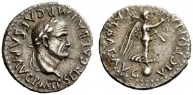 THE ROMAN EMPIRE 
 Galba, 68 – 69 
 Quinarius, Lugdunum circa late 68 to 15 June 69, AR 1.58 g. SER GALBA IMP CAESAR AVG P M T P Laureate head r. Re...