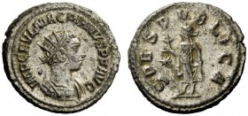 THE ROMAN EMPIRE 
 Macrianus, 260 – 261 
 Antoninianus, Samosata (?) 260-261, billon 4.62 g. IMP C FVL MACRIANVS P F AVG Radiate, draped and cuirass...