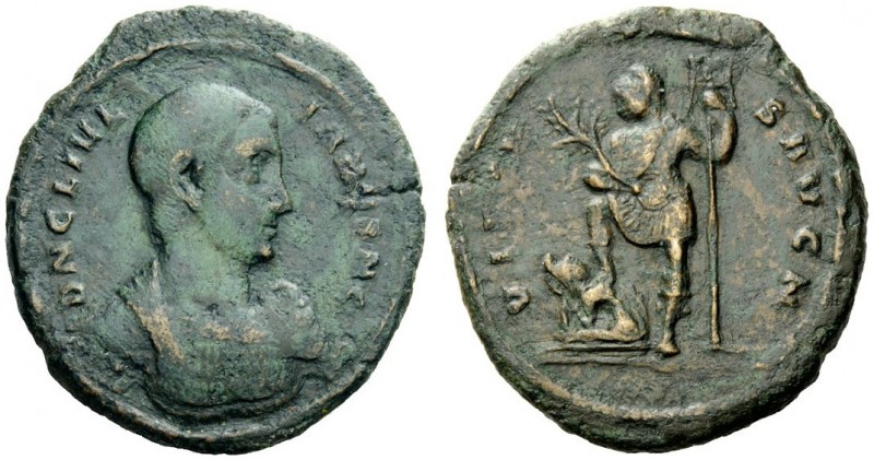 AN INTERESTING COLLECTION OF COINS OF JULIAN II (THE PHILOSOPHER) AND THE FESTIV...