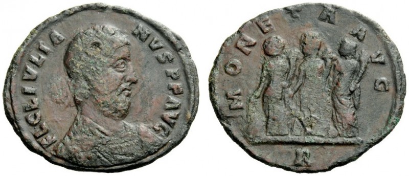 AN INTERESTING COLLECTION OF COINS OF JULIAN II (THE PHILOSOPHER) AND THE FESTIV...