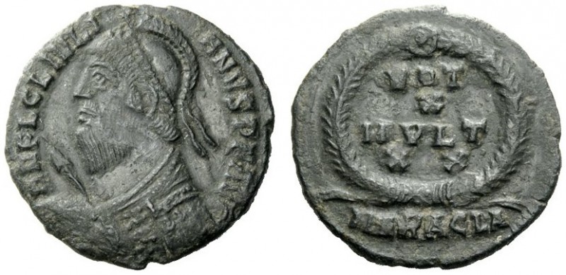 AN INTERESTING COLLECTION OF COINS OF JULIAN II (THE PHILOSOPHER) AND THE FESTIV...