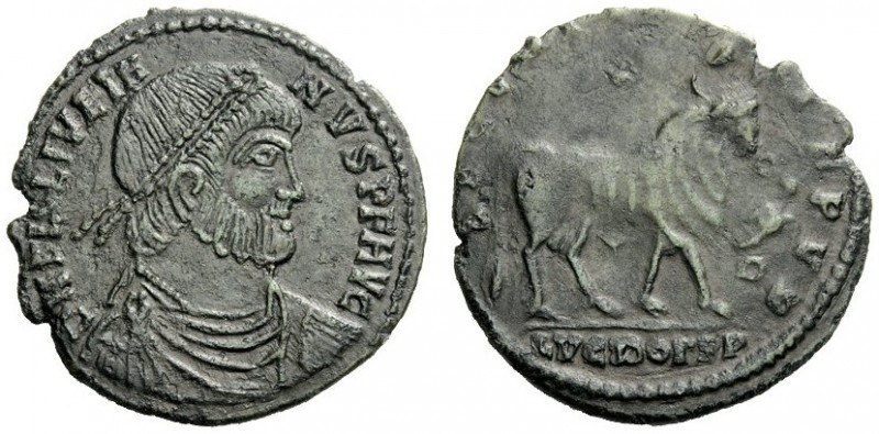 AN INTERESTING COLLECTION OF COINS OF JULIAN II (THE PHILOSOPHER) AND THE FESTIV...