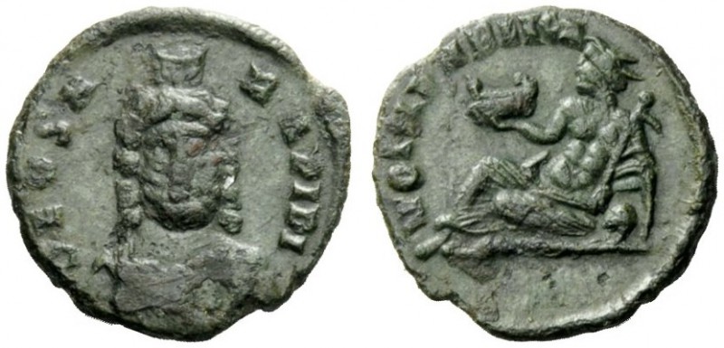 AN INTERESTING COLLECTION OF COINS OF JULIAN II (THE PHILOSOPHER) AND THE FESTIV...