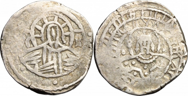 John VIII Palaeologus (1425-1448), Emperor of Costantinople. AR Stavraton or Hal...