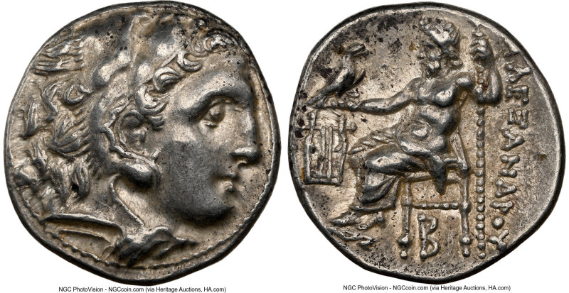 MACEDONIAN KINGDOM. Alexander III the Great (336-323 BC). AR drachm (17mm, 12h)....