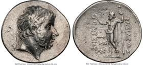 BITHYNIAN KINGDOM. Prusias I (ca. 230-182 BC). AR tetradrachm (32mm, 16.86 gm, 12h). NGC Choice VF 5/5 - 3/5, brushed. Diademed head of Prusias I righ...