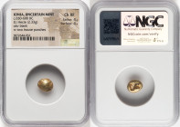 IONIA. Uncertain mint. Ca. 650-600 BC. EL sixth-stater or hecte (10mm, 2.33 gm). NGC Choice XF 4/5 - 4/5. Lydo-Milesian standard. Uncertain blank type...