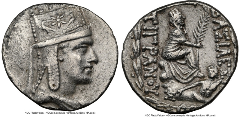 ARMENIAN KINGDOM. Tigranes II the Great (95-56 BC). AR tetradrachm (27mm, 15.60 ...