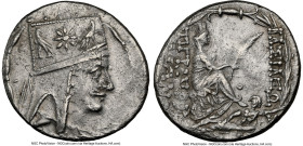 ARMENIAN KINGDOM. Tigranes II the Great (95-56 BC). AR tetradrachm (28mm, 15.58 gm, 12h). NGC XF 3/5 - 3/5, brushed, die shift. Tigranocerta, ca. 80-6...